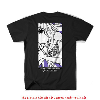 Áo thun Gotoubun no Hanayome Nino (Black) ngắn tay