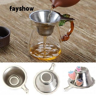 Phễu lọc trà bằng thép không gỉ có thể tái sử dụng tiện dụng cho nhà bếp