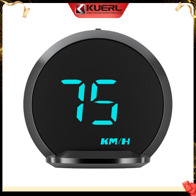 Kuerl G13 Đồng hồ tốc độ GPS kỹ thuật số HUD Màn hình hiển thị đầu xe với la bàn Quá tốc độ Mệt mỏi Lái xe cảnh báo xe