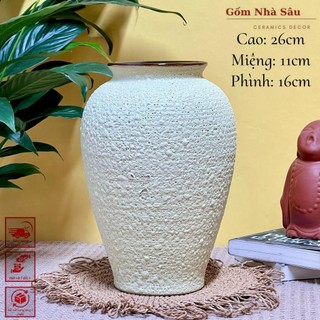 Bình hoa Atlantis -Gốm sứ Bát Tràng