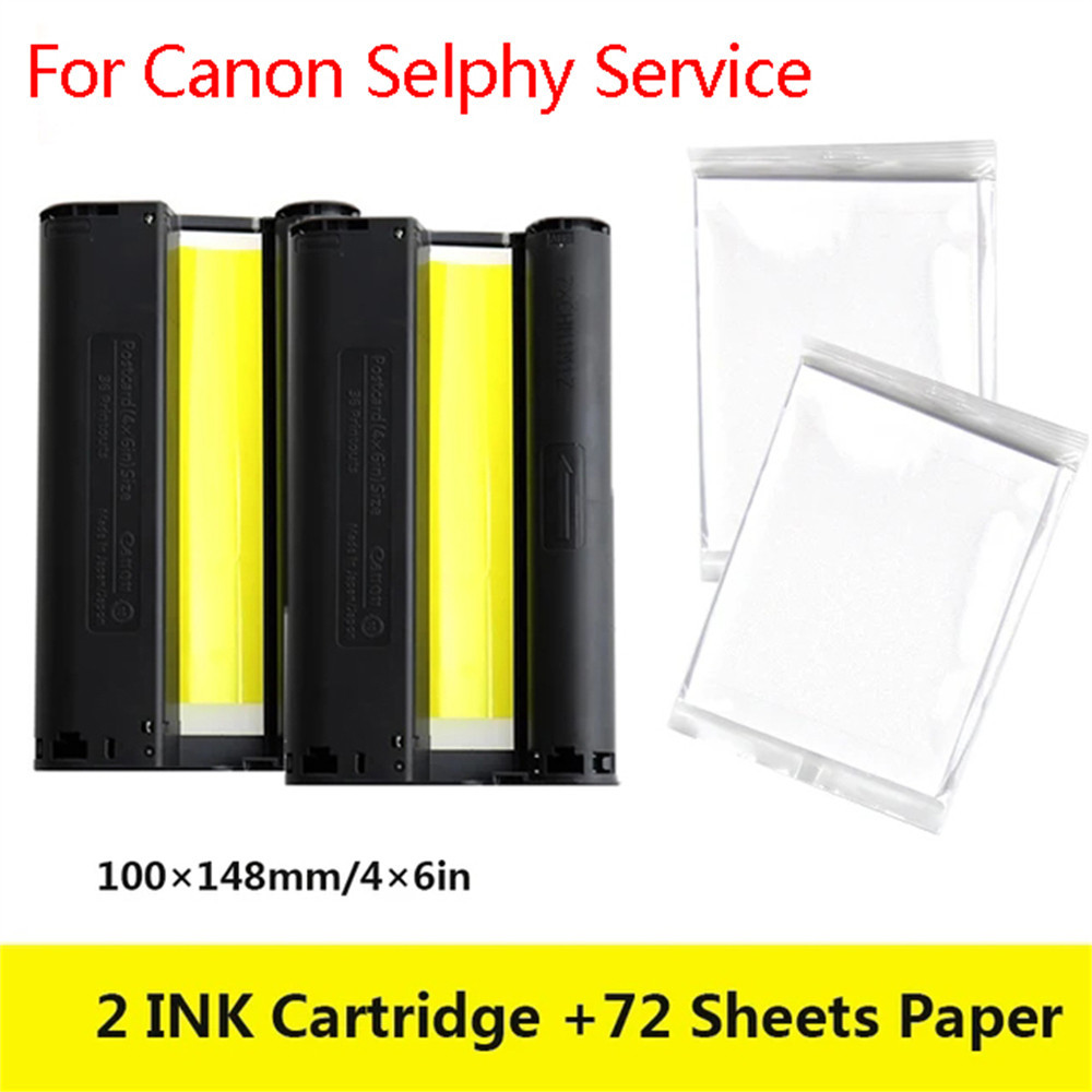 Kp108in Giấy ảnh Canon tương thích 6 inch cho máy in Canon CP Hộp mực Canon CP 1500 Giấy ảnh CP1300 