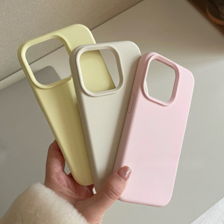 Ốp Silicon Màu Kẹo Chính Thức Cho Iphone 16 15 14 13 Pro Max Plus Ống Kính Máy Ảnh Ốp Lưng Bảo Vệ Cho Iphone 11 X XR XS