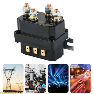Onlytiming1 12v tời rocker công tắc ngón tay cái 250a rơle điện từ tiếp xúc tời cho atv utv