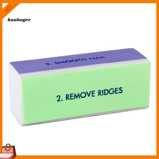 Han 1Pc Nail Art Shine Polished Buffer Sanding Dụng cụ làm móng tay Khối đánh bóng