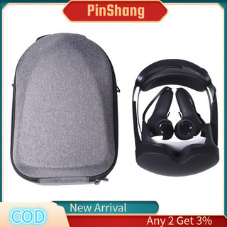 Pinshang Hộp Đựng Người Tổ Chức Tương Thích Cho Meta Quest Pro Vr Kính Vỏ Cứng Túi Xách Có Dây Đeo Vai