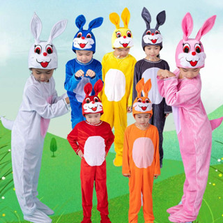 💕Chỗ💕 Quần Áo Trẻ Em Động Vật Múa Trang Phục Quần Áo Cho Bé Gái 3 Đến 14 Tuổi Thỏ Trang Phục Mới Lạ Halloween Giáng Sinh