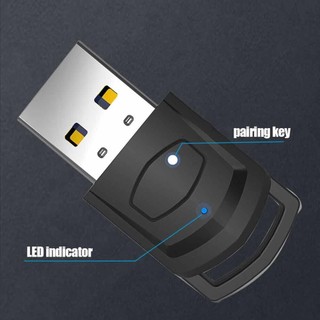 Wireless Game Audio Headphone Adapter Receiver for PS5 for PS4 Game Console PC Headset Bluetooth-compatible Audio Transmitter
