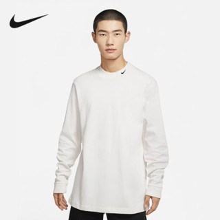 Áo thun nam dài tay Nike Áo thun thể thao cổ tròn dệt kim chạy bộ DX5869