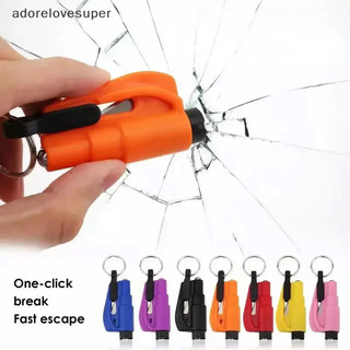 Ad1vn Búa An Toàn Xe Cứu Hộ Khẩn Cấp Bộ Móc Chìa Khóa Tiết Kiệm Cuộc Sống Dây An Toàn Cắt Cửa Sổ Phá Kính Khẩn Cấp Búa Martijn