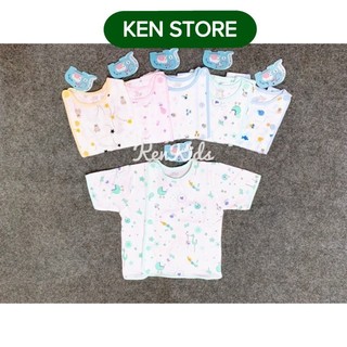 (0-9kg) Áo sơ sinh bác sĩ tay ngắn Jou chính hãng KEN STORE