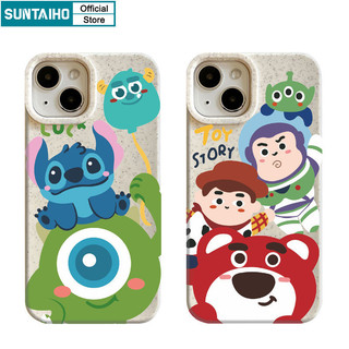 Suntaiho Ngộ nghĩnh Vỏ Điện Thoại Họa Tiết Động Vật Hoạt Hình Dễ Thương Cho Iphone 15 14 12 13 11 Pro Max IP 7 8 Plus Iphon X Xs XR Xs Max Silicone Mềm Cao Cấp Chống Sốc Mặt Sau Co