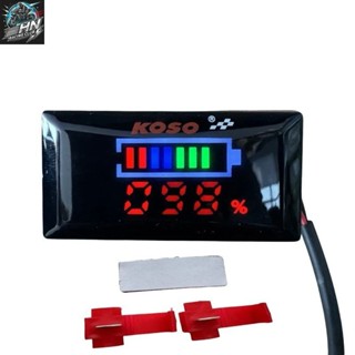 Đồng hồ báo vol Koso v2 có vạch 7-100v có pas gắn