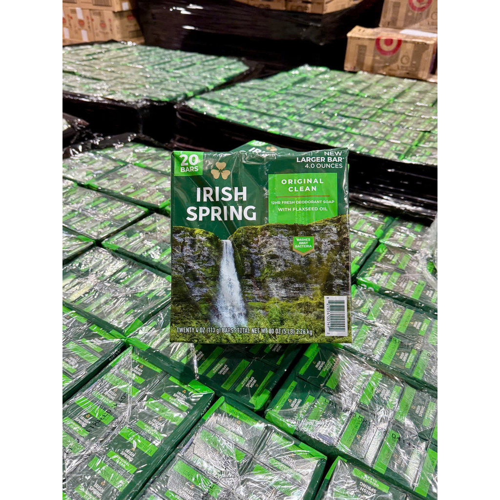 Xà Phòng Xà Bông Tắm Irish Spring Mỹ 113g Thơm Sạch, Mịn Da CHÍNH HÃNG MỸ