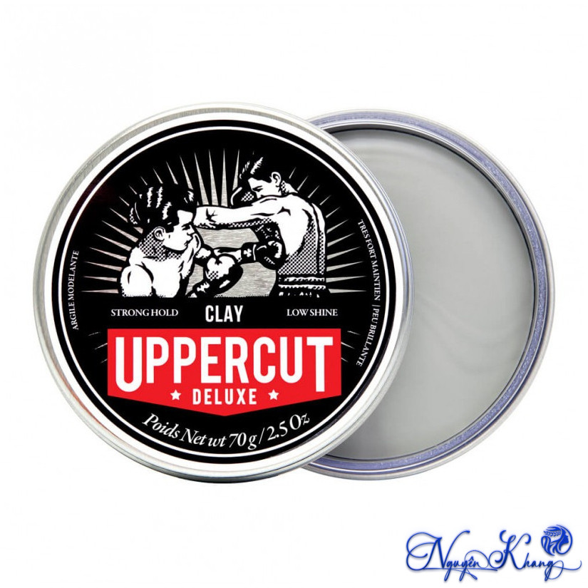 [ CS ] Sáp giữ nếp mạnh, độ hoàn thiện tự nhiên Uppercut Deluxe Clay 70gr