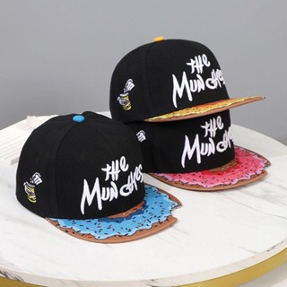 Mũ bóng chày hạt dẻ RALPH4R, Mũ chống nắng màu trơn, Thêu chữ có thể điều chỉnh thông thường Phong cách Hàn Quốc Mũ lưỡi trai bé gái