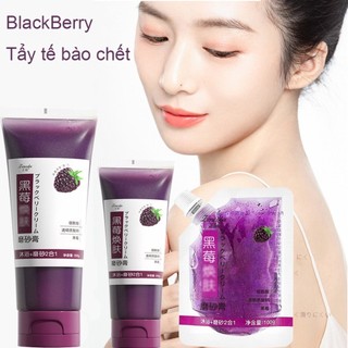 TKK Tắm tẩy tế bào chết toàn thân tẩy tế bào chết gel làm sạch sâu tẩy tế bào chết Blackberry Niacinamide làm sạch tẩy tế bào chết