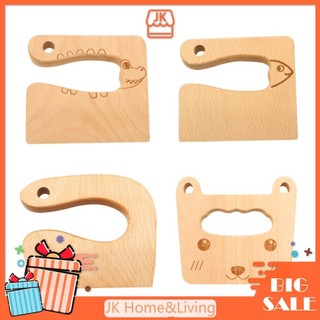 Dao cắt đồ chơi mini bằng gỗ dễ thương cho bé