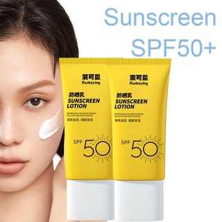 Kem chống nắng Runco Ying 50g Kem chống nắng chống mồ hôi cách ly tia cực tím