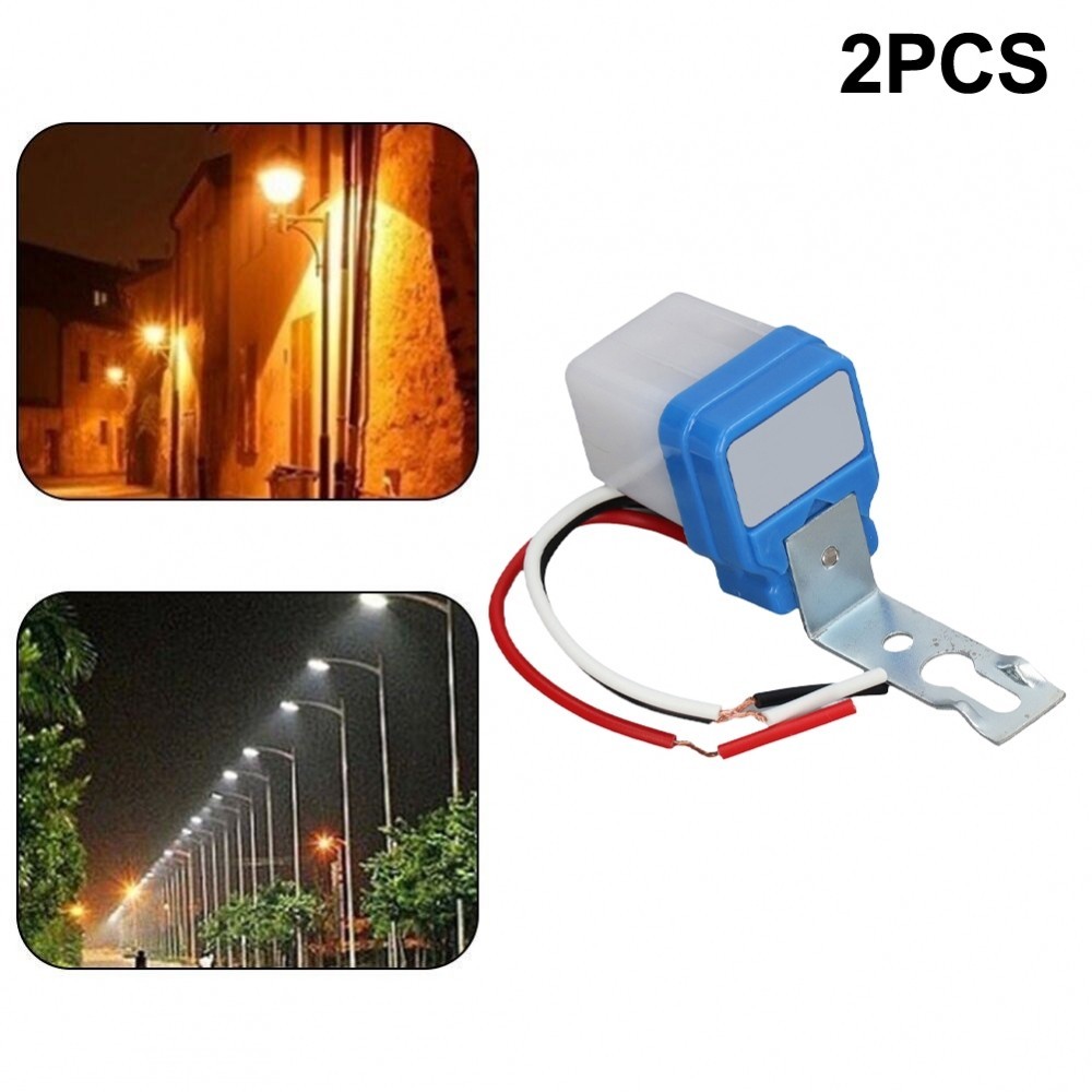 NEW>>Light Sensor 2 Light Sensor Automatic Open Street Lamp Sensing Outdoor Lights