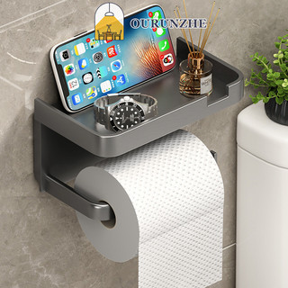Kệ vệ sinh OURUNZHE, hộp giấy vệ sinh, giá đỡ khăn giấy cuộn, điện thoại di động không đục lỗ, giá đỡ giấy vệ sinh và ngăn kéo giấy