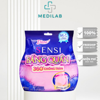 Băng Vệ Sinh Quần Ban Đêm Diana Sensi Chống Tràn Siêu Tiết Kiệm