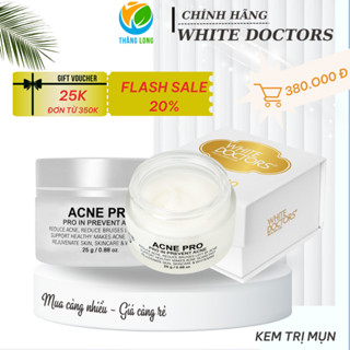 Kem ngừa thâm mụn làm trắng da White Doctors Spotless Acne 25g