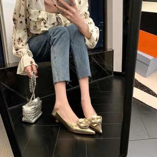 Clemine Giày cao gót nữ Giày cao gót thời trang mới Giày cao gót Stiletto Giày cao gót phong cách Anh