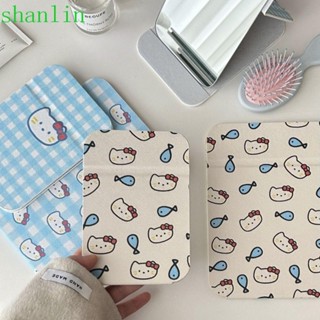 Shanlin Để Bàn Đứng Gương, Da Pu Hoa Gấp Gương Trang Điểm, Làm Đẹp Nhỏ Gọn Gương Mỹ Phẩm Gấp Gương Trang Trí Nhà Cửa