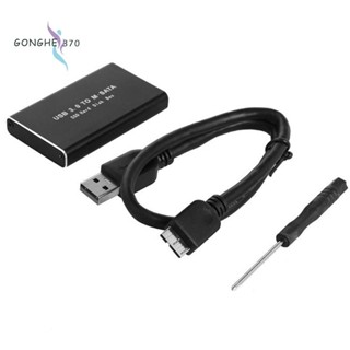 Hộp đựng ổ cứng gắn ngoài MSATA sang USB 3.0 SSD 30x50mm 30x30mm MSATA SSD