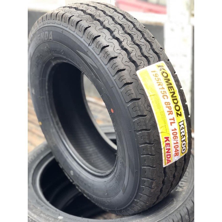Lốp Kenda 195R15C 8PR 106/104R KR100 | Dành cho ô tô tải Kia K200, Toyota Hiace | Lốp xuất Mỹ | Bảo 