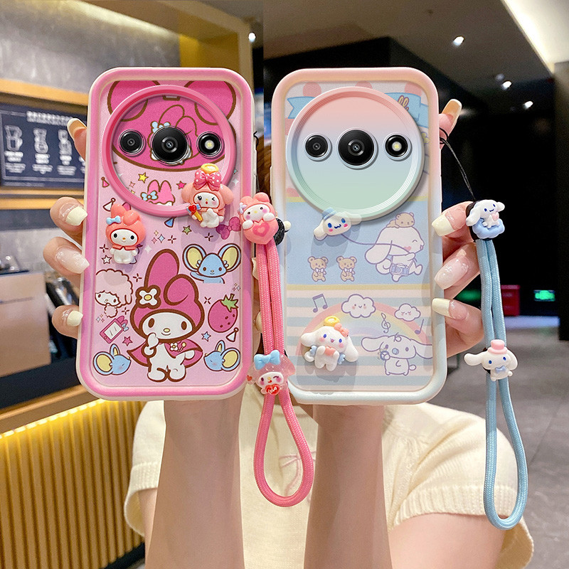 ốp lưng redmi a3 redmi a3x poco c61 Ốp điện thoại choBúp bê 3D dễ thương