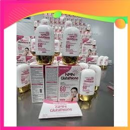 Kem Chống Nắng NMN Glutathione bản hồng SPF 60+++ PA++++