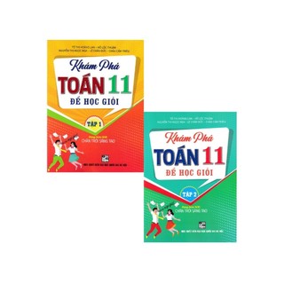 Sách - Combo Khám Phá Toán 11 Để Học Giỏi - Tập 1 + 2 (Dùng Kèm SGK Chân Trời Sáng Tạo - Bộ 2 Cuốn) (HA-AL)