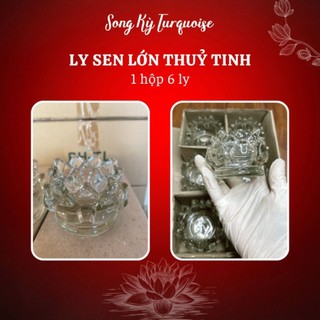 Ly sen lớn - ly nến, cốc làm nến - chưa kèm sáp bơ - nguyên liệu nến bơ song kỳ