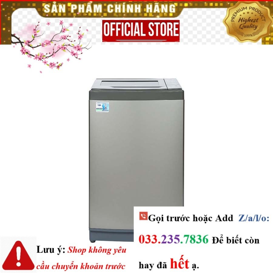  New Máy giặt AQUA Inverter 8kg AQW-KS80GT.S