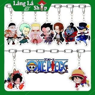 Móc khoá Mica anime One Piece - Đảo hải tặc (Loại 1) - Nhựa Cứng Acrylic In 2 mặt sắc nét ( ảnh thật )
