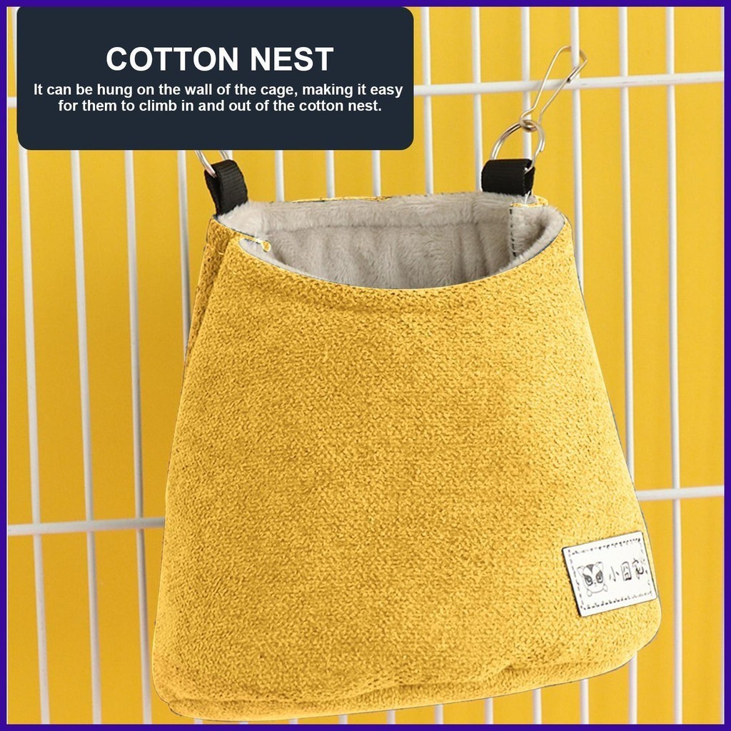Đường Glider Túi Đường Glider Cotton Tổ Đường Glider Túi Treo Giường Động Vật Nhỏ Có Thể Tháo Rời Tổ