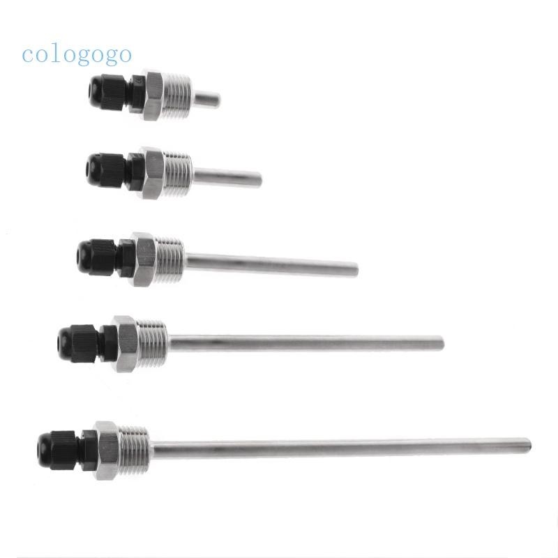 Colo Thermowell Thép không gỉ 304 cho Max 6mm Dây PT100 PT1000 NTC10K NTC50K Ống