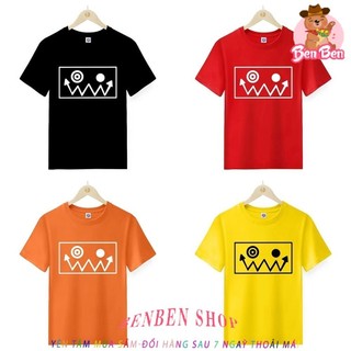 Áo Thun Unisex Cổ Tròn  Maru Heavenly Delusion Tengoku Da Imakyou Màu Xanh Đen Đỏ Vàng