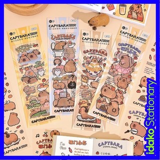 Sticker Dán Họa Tiết Cá Heo Trên Đảo Hình Vuông Dễ Thương ss897