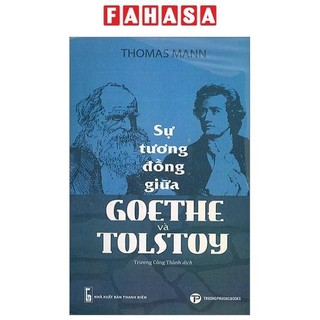 Sách Sự Tương Đồng Giữa Goethe Và Tolstoy