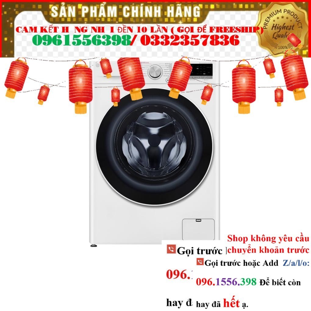KHO >> CH Máy giặt LG AI DD Inverter 10 kg FV1410S4W1