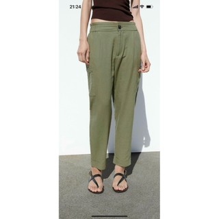 Quần Baggy Linen Z.a.r.a