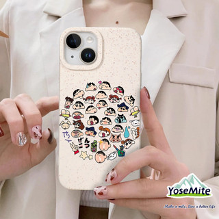 ốp lưng iPhone thân thiện với môi trường Cậu bé bút chì shin chan case Tpu Ốp Điện Thoại Thời Trang Sang Trọng Cho iphone 14 xr 13 11 12 pro max 8 7 6 6s plus x xs max se 2020 13 12 11