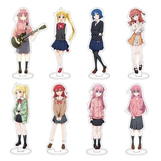 Mô hình Standee Bocchi The Rock Gotou Hitori Ijichi Nijika Yamada Ryo Kita Ikuyo 2 Phụ kiện trang trí để bàn góc học tập