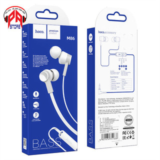 Tai nghe day hoco m86 có mic jach 3.5mm