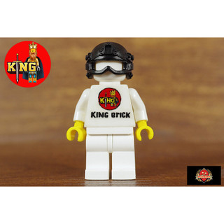 [Ảnh thật] [Chính hãng] Brickmania Fast Helmet with Goggles - Black