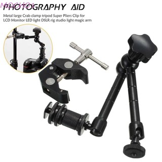 Mocho1 magic arm slr phụ kiện máy ảnh dslr máy ảnh kim loại đèn flash gắn màn hình lcd video siêu kẹp