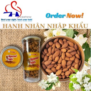 HẠNH NHÂN CHUẨN NHẬP KHẨU (GỒM: SẤY CHÍN - HẠT SỐNG - RANG BƠ VỎ MỎNG)