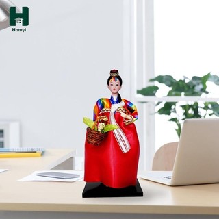 Trang trí bàn tượng Geisha 12 "Hàn Quốc thanh lịch trong nhà